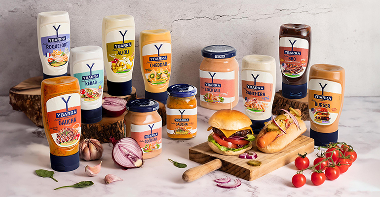  Grupo Ybarra presenta en Alimentaria 2026 sus nuevas salsas gourmet inspiradas en el fenómeno burger