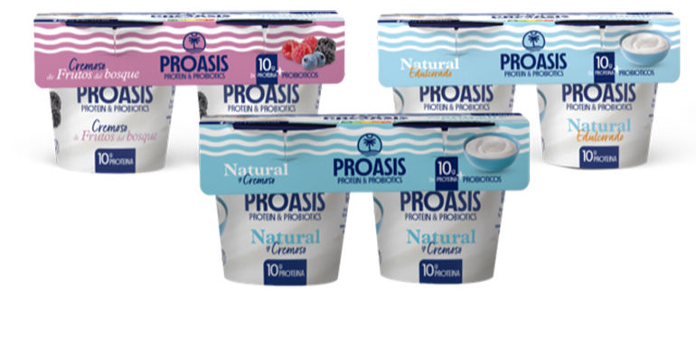 La fórmula Proasis une proteínas, probióticos y sabor en sus productos
