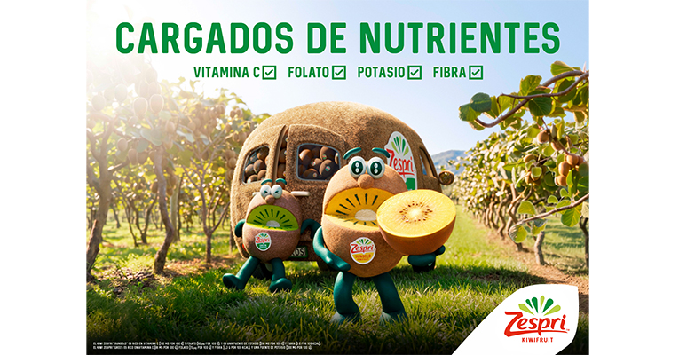 Zespri reactiva la categoría de fruta con una apuesta global por la nutrición clara