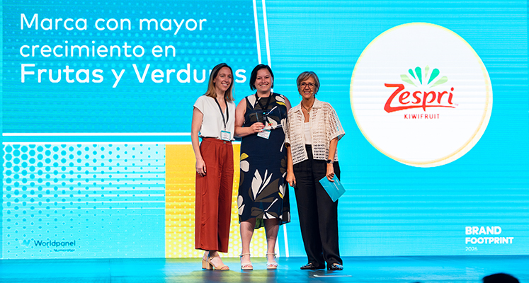 Zespri: la marca con mayor crecimiento en frutas y verduras en España